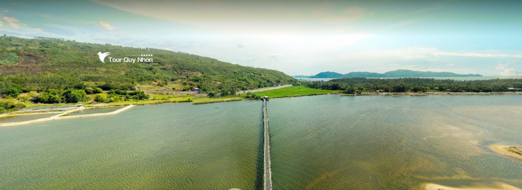 Toàn cảnh cầu Gỗ Ông Cọp Phú Yên